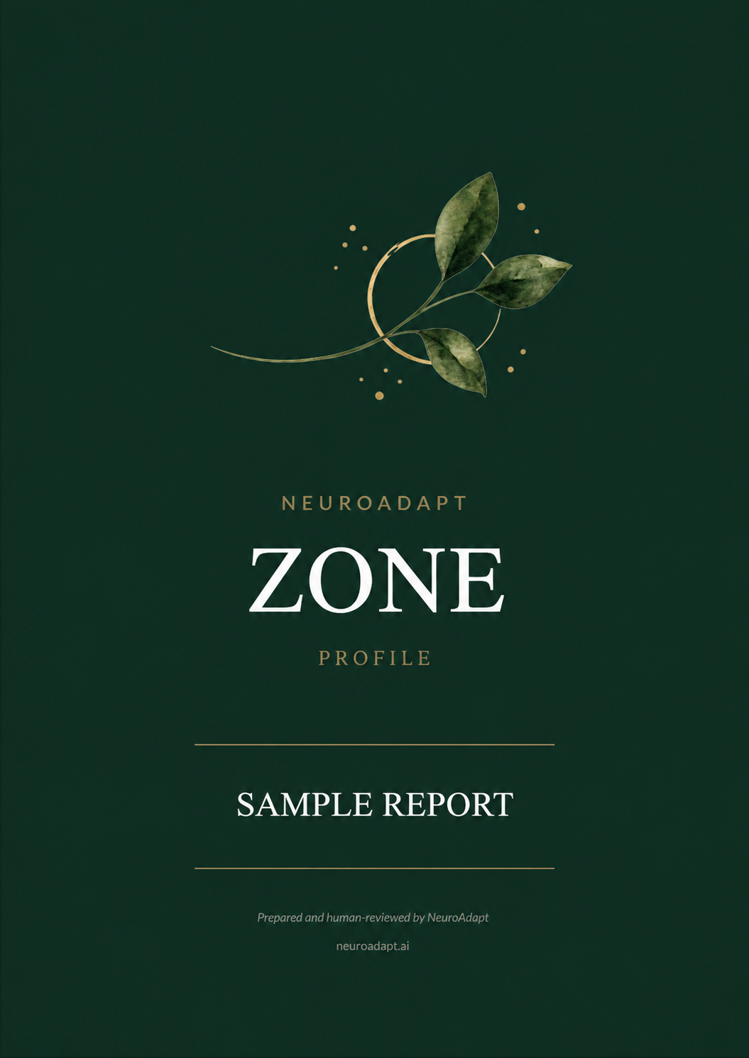 Sample ZONE Profile cover